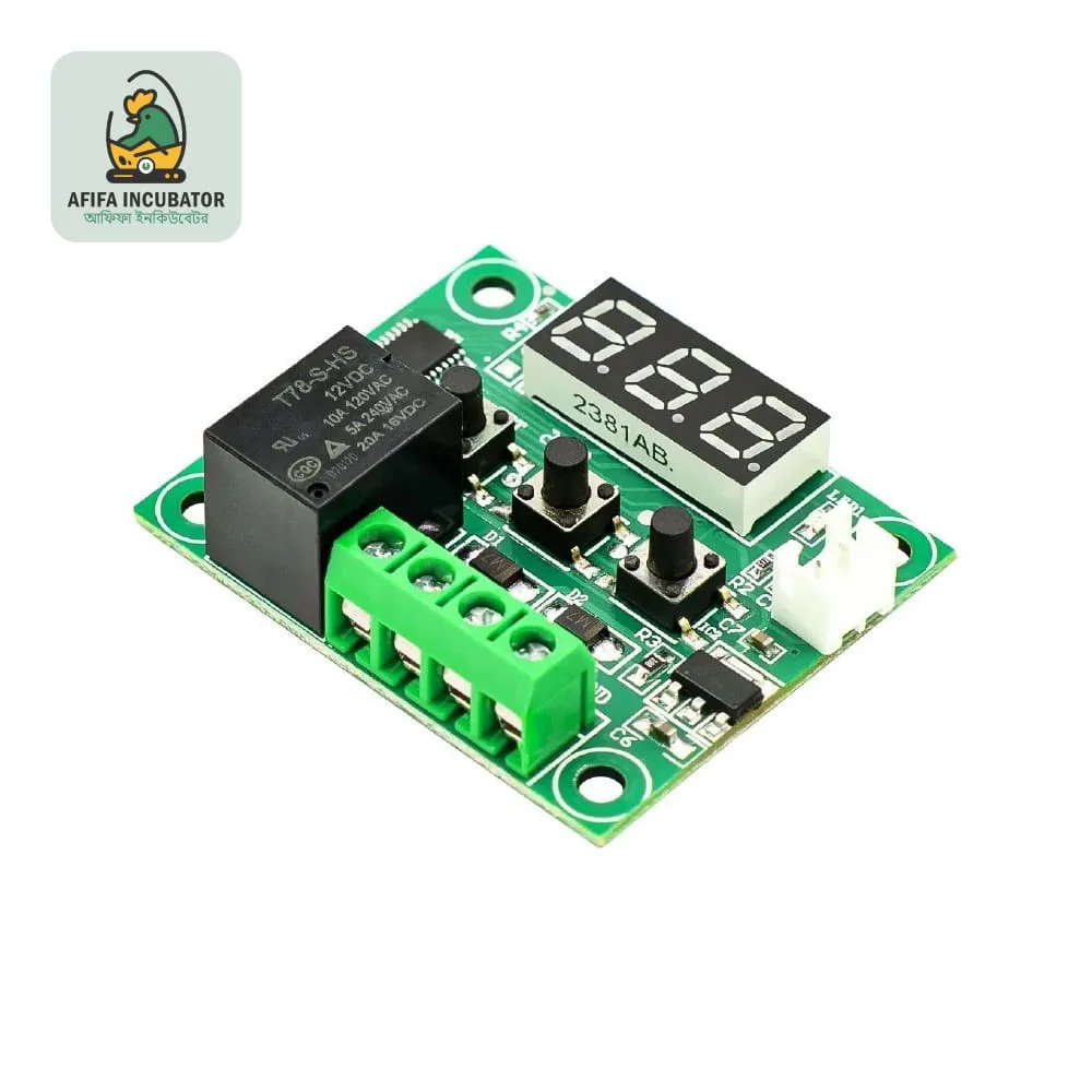 W1209 Digital LED Temperature Controller - For Egg Incubator