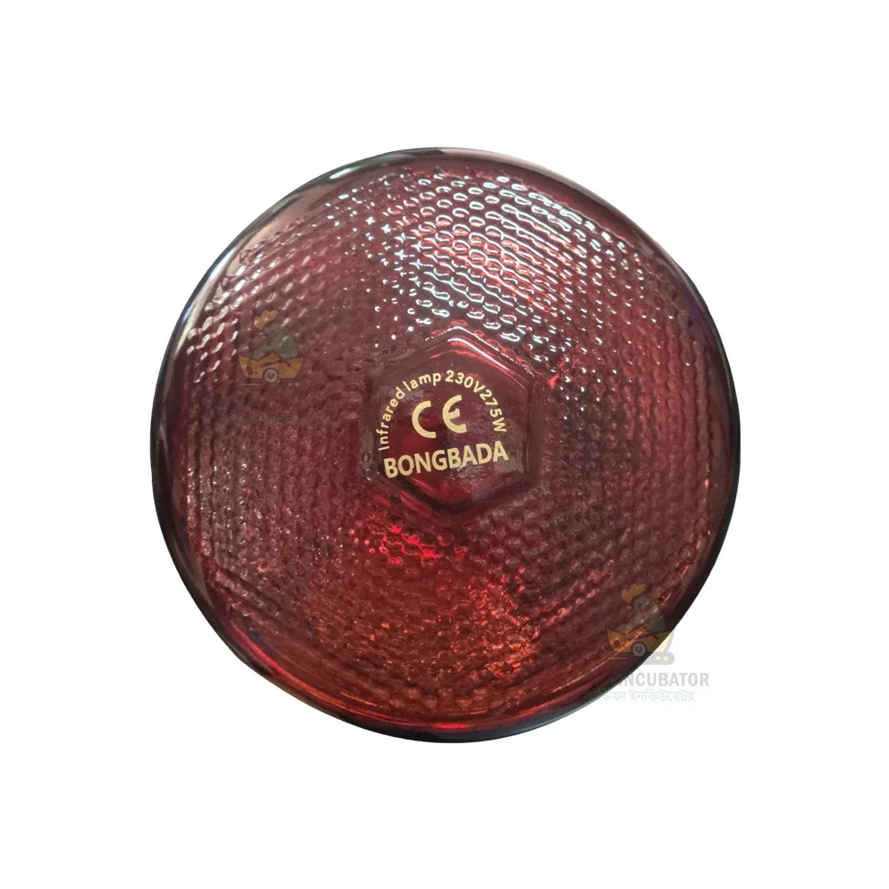 Infrared Heating Lamp 250W/275W – Pet Brooder, Chicken, Duck, Pig & Animal Breeding Heat Bulb
