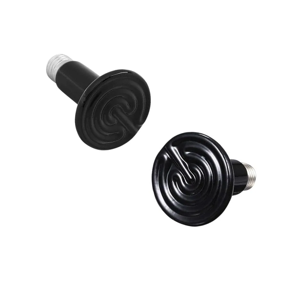 Pet Reptile Far Infrared Ceramic Heating Lamp Heat Emitter Light Bulb