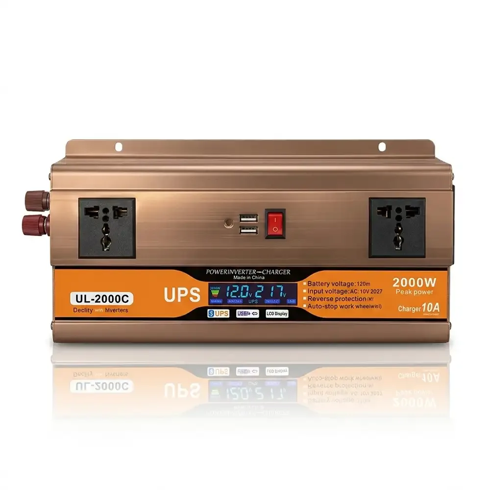 2000W Hi Class Inverter & Charger IPS – Real Output 1100W | DC 12V to AC 220V Power Backup Solution